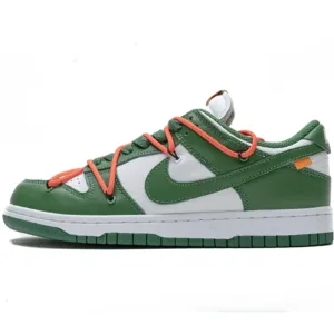 OFF-WHITE x Nike Dunk SB Low Pine Green