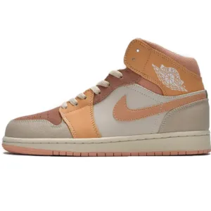 Air Jordan 1 Mid Apricot Orange