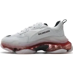 Balenciaga Triple S White Red