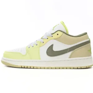 Air Jordan 1 Low Green White
