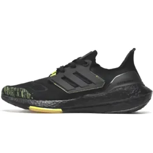 adidas Ultra Boost 2022 Black Solar Yellow
