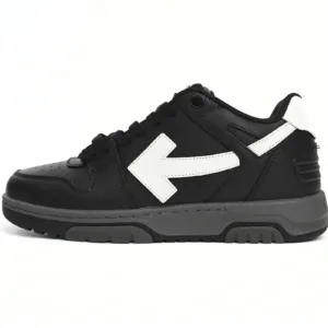 OFF-WHITE Out Of Office Black And White Tail