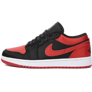 Air Jordan 1 Low Satin Bred