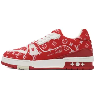Louis Vuitton Trainer Red