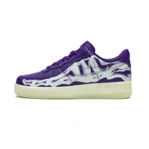 Nike Air Force 1 Low '07 QS Purple Skeleton Halloween