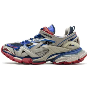 Balenciaga Track 2 Sneaker Beige Blue Red