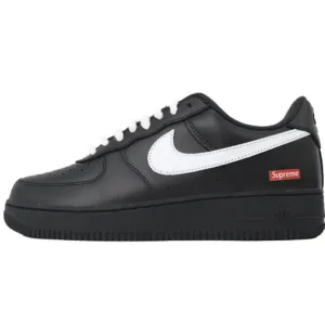 Supreme x Nike Air Force 1 Low Box Logo Red Black and White